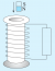 כא"ם מושרה בסליל כתוצאה מתנועת מגנט-מוט דרכו Induced voltage in a coil as a result of a rod magnet motion through it