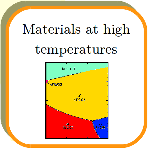 Materials at high temperatures